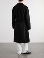 TOTEME - Belted Wool Coat - Black