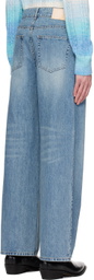 System Blue Distressed Jeans