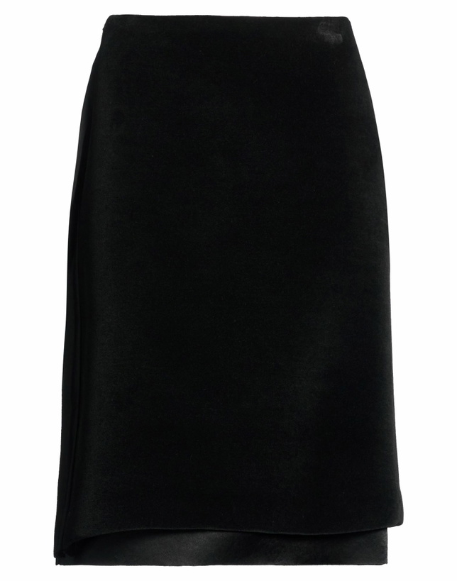 Photo: Jil Sander Womens Midi skirt in Black