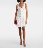 Giambattista Valli Ruffled jacquard minidress