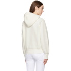 Rag and Bone White Sherpa Fleece Hoodie