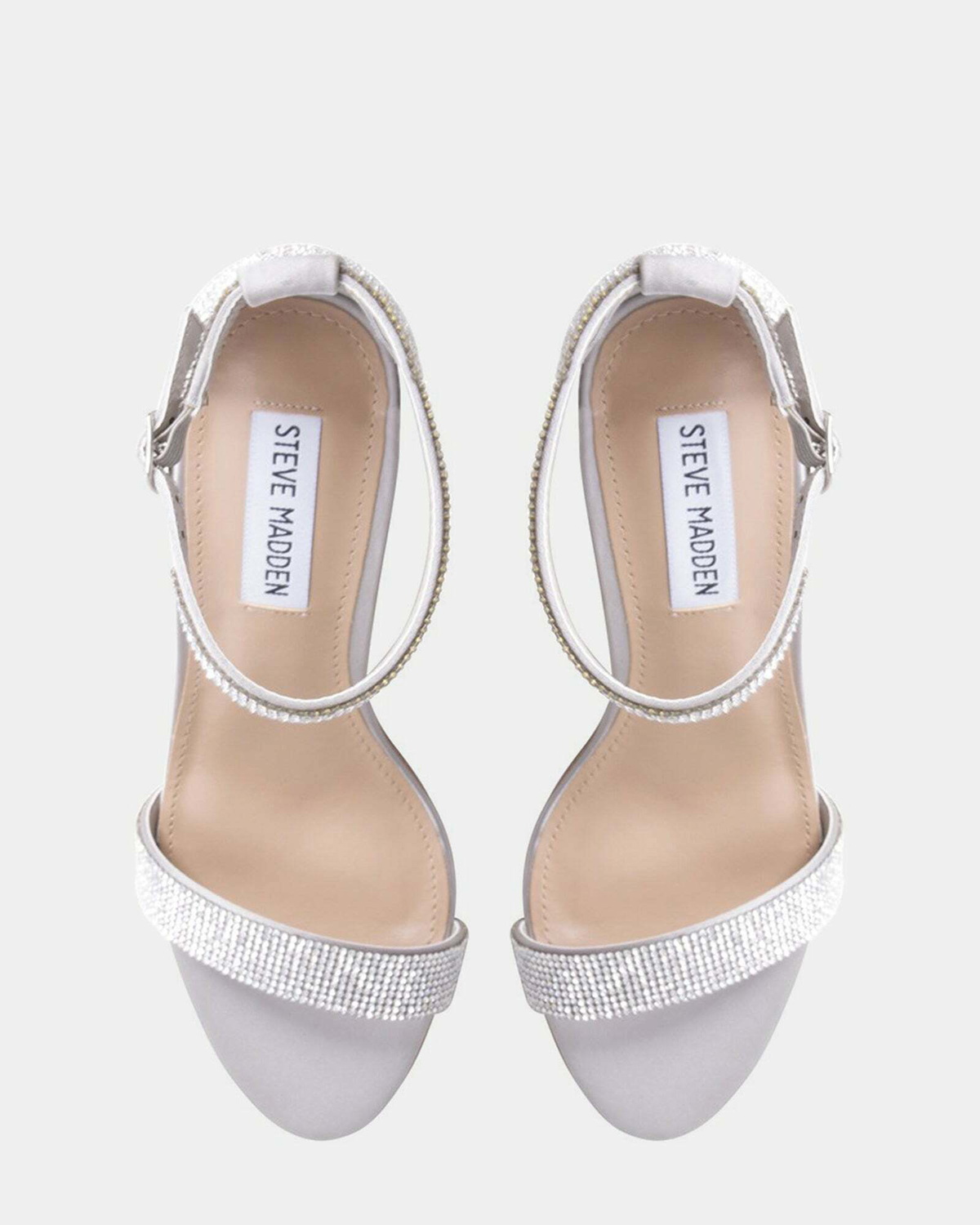 Steve Madden Dylann-R Heels in Silver