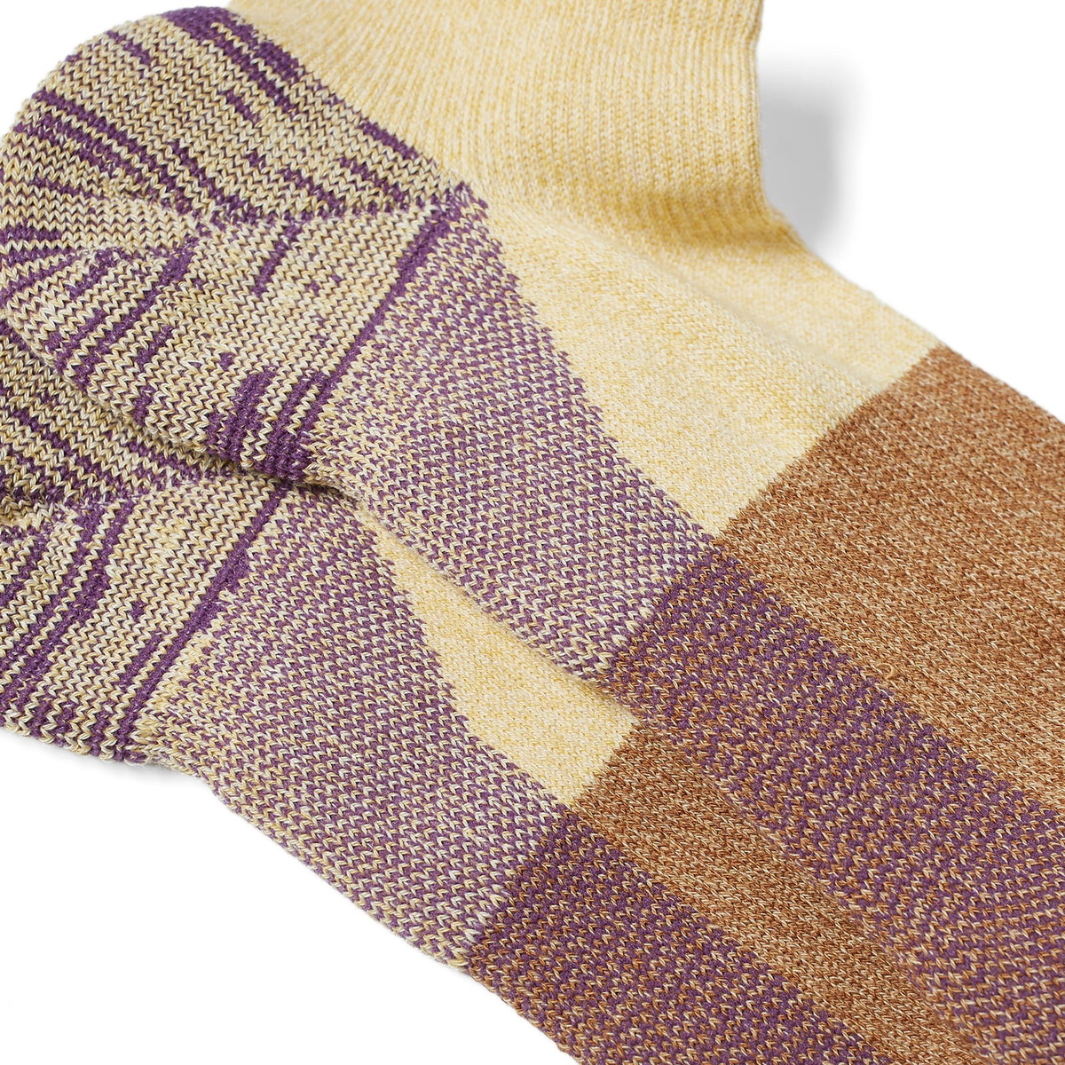 Anonymous Ism MOC Pile Ankle Sock in Purple