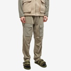 Maharishi Men's Utility Organic Cargo Sweat Pant in Silver Sage