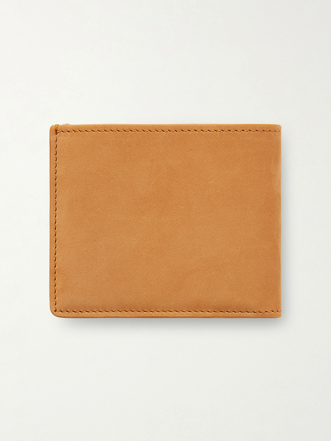 Brunello Cucinelli - Logo-Debossed Suede Billfold Wallet