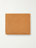 Brunello Cucinelli - Logo-Debossed Suede Billfold Wallet