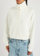 Frame The Coach Cotton Sweatshirt Cream
