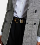 Déhanche Hollyhock embellished leather belt