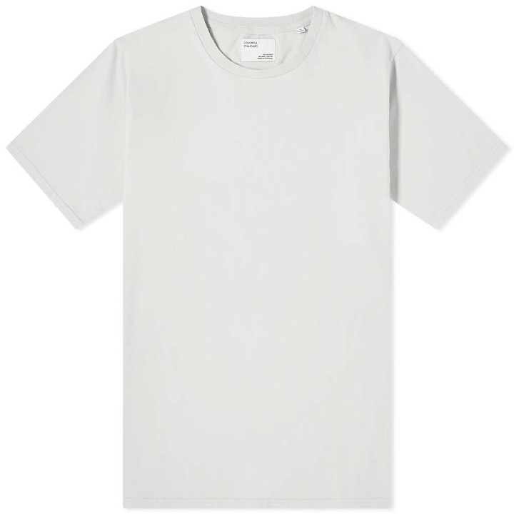 Photo: Colorful Standard Men's Classic Organic T-Shirt in Limestone Grey