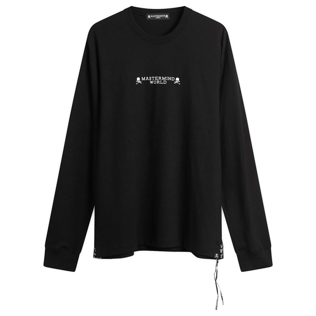 mastermind WORLD Black Distressed Logo T-Shirt MASTERMIND WORLD