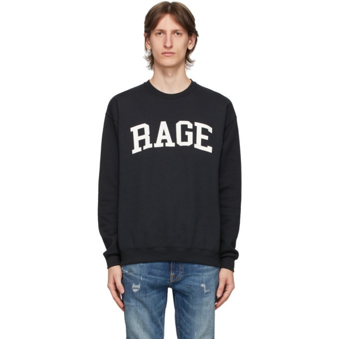 Photo: Wacko Maria Black Rage Against The Machine Edition Rage Sweatshirt