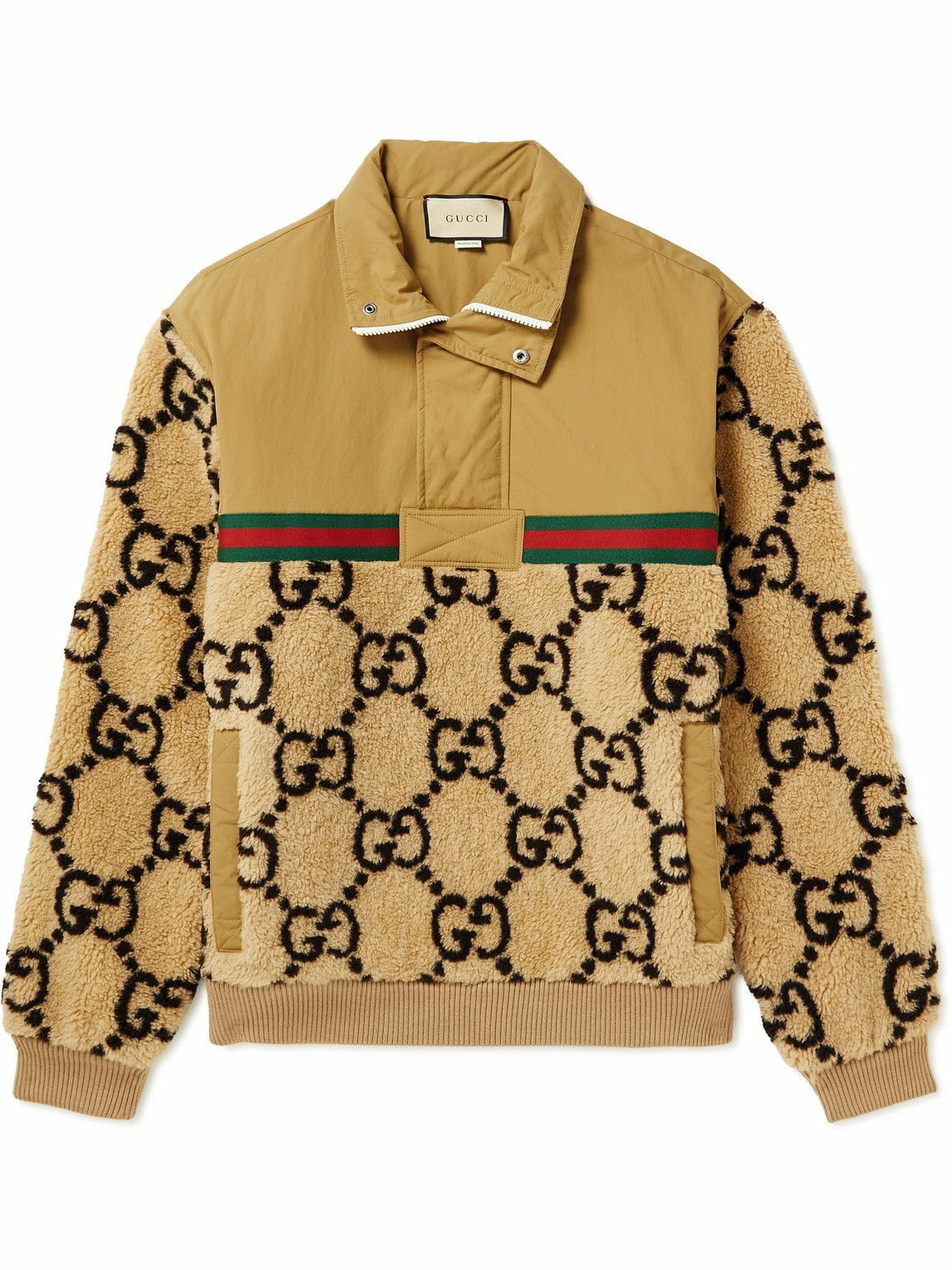Gucci Baroque Jacquard Bomber Jacket In Bordeaux