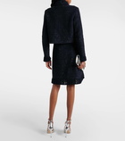 Oscar de la Renta Cotton-blend tweed jacket