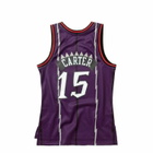 Mitchell & Ness Nba Women's Swingman Jersey Toronto Raptors 1998 99 Vince Carter #15 Purple Tops & Tanks