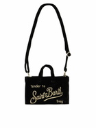 MC2 Saint Barth Black Velvet Phone Holder Micro Bag