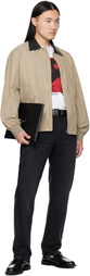 Givenchy Black Couture Seam Straight Fit Shadow Washed Jeans