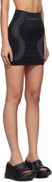 MISBHV SSENSE Exclusive Black Sport Miniskirt