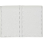 Maison Margiela Gray Leather Card Holder