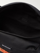 Balenciaga - Explorer XXL Logo-Appliquéd Canvas Belt Bag