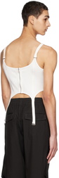 Dion Lee Off-White Combat Corset Tank Top
