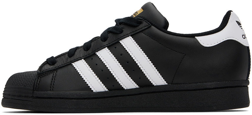 adidas Kids Big Kids Black Superstar Sneakers adidas