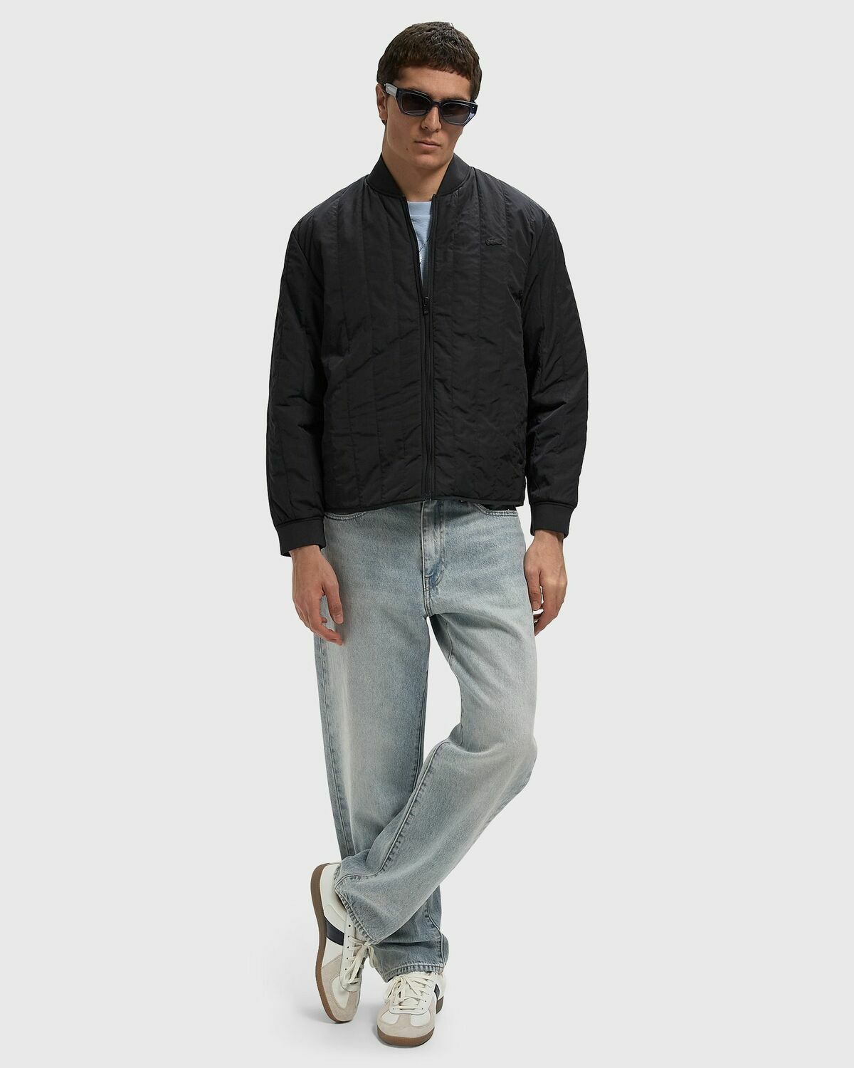 Lightweight Water-Repellent Quilted Puffed Jacket