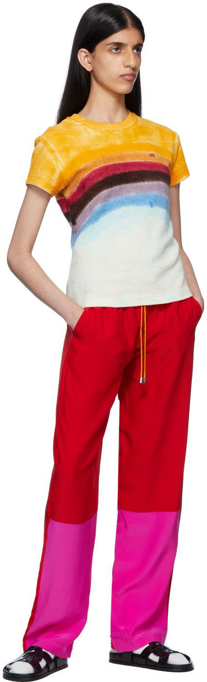 KkCo Red Drawstring Lounge Pants