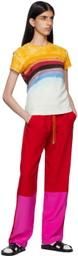 KkCo Red Drawstring Lounge Pants
