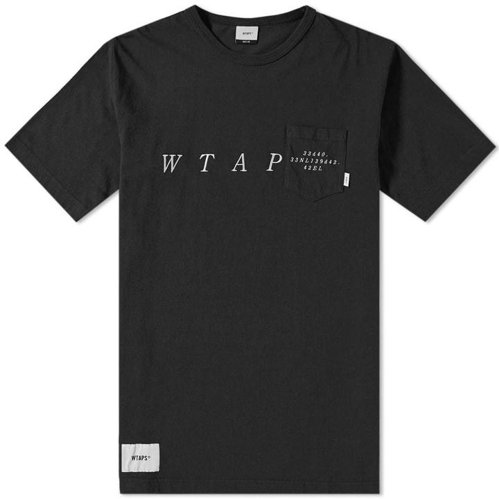 Photo: WTAPS Design System Tee Black