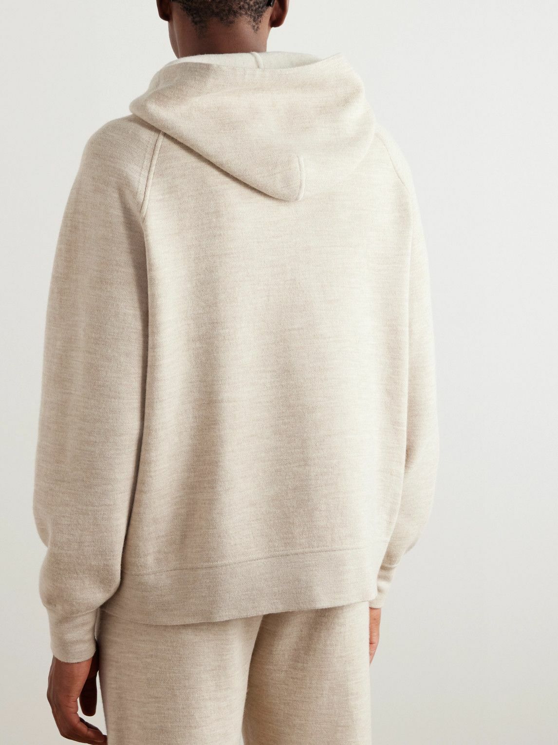 Loro Piana - Sassiglioni Wool Hoodie - Neutrals