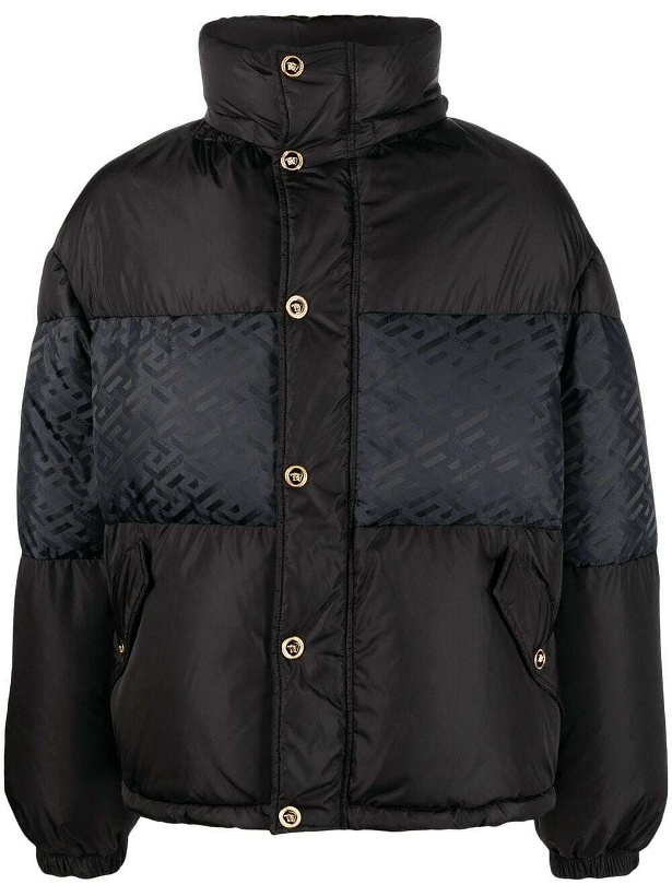 Photo: VERSACE - Down Jacket With Logo