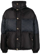 VERSACE - Down Jacket With Logo