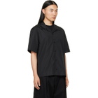 Givenchy Black Photographic Negative Print Poplin Shirt