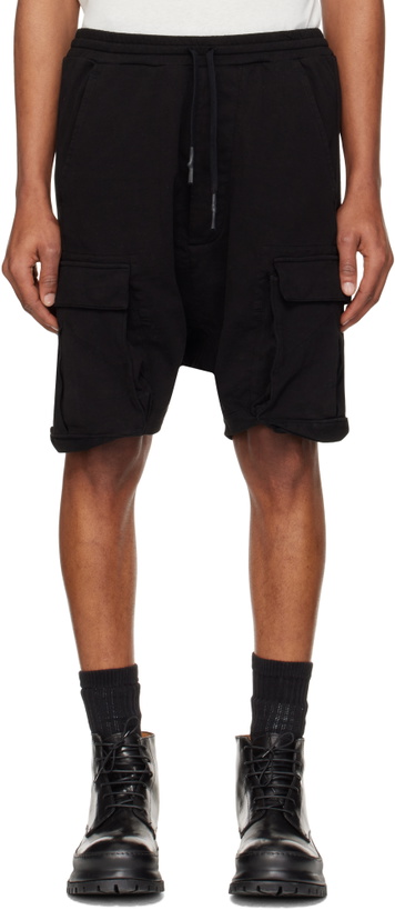 Photo: 11 by Boris Bidjan Saberi Black P40 Shorts
