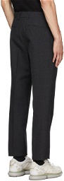 OAMC Grey Wool Bleach Trousers