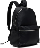 Hugo Black Perforated Faux Leather Backpack