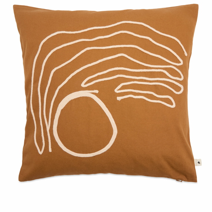 Photo: ferm LIVING Jot Cushion in Aged Gold 