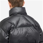 WTAPS Men's 08 Nylon Ripstop Puffer Jacket in Black