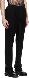 Julius Black Seam Sweatpants