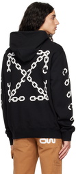 Off-White Black Chain Arrow Hoodie