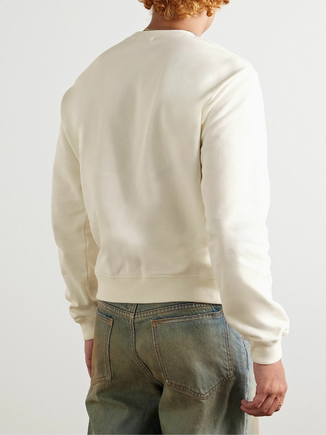 John Elliott - Beach Crew 2 Cotton-Jersey Sweatshirt - Neutrals