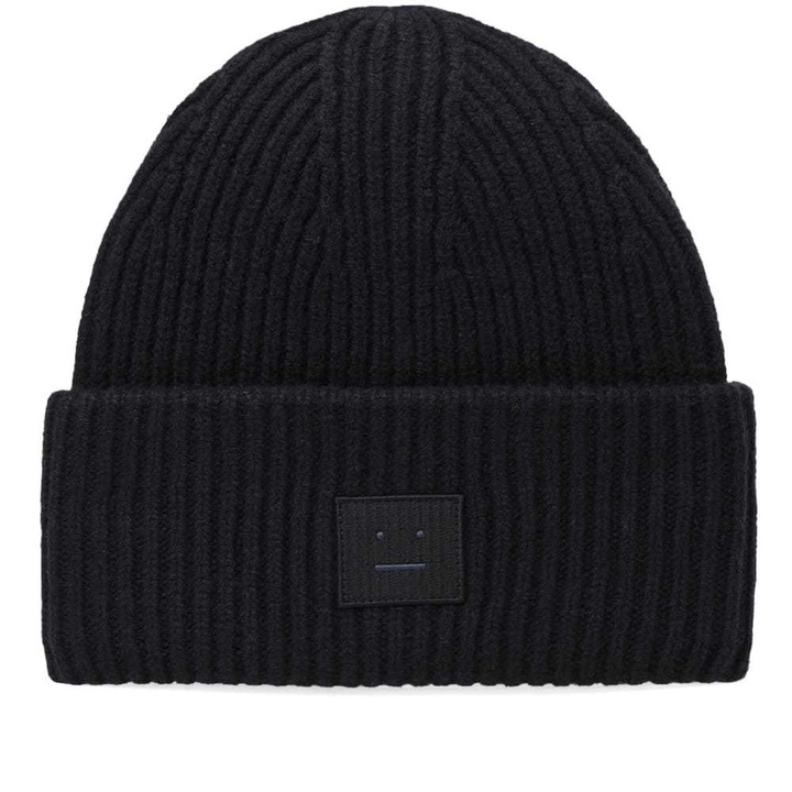 Photo: Acne Studios Pansy L Face Beanie Black