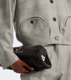 Blazé Milano Altai checked wool, silk, and cashmere jacket