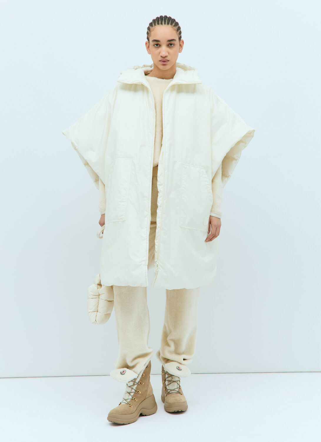 Moncler Hooded Padded Cape