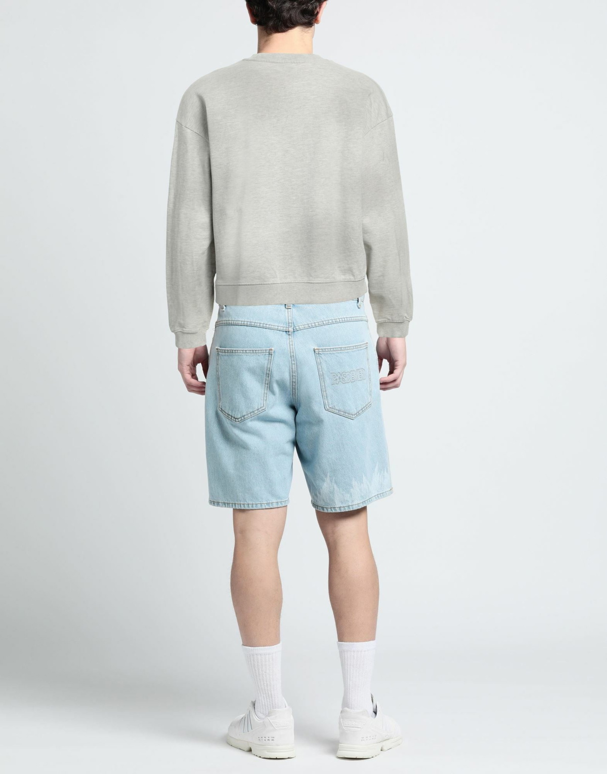 Guess Mens Sweatshirt Light in Grey