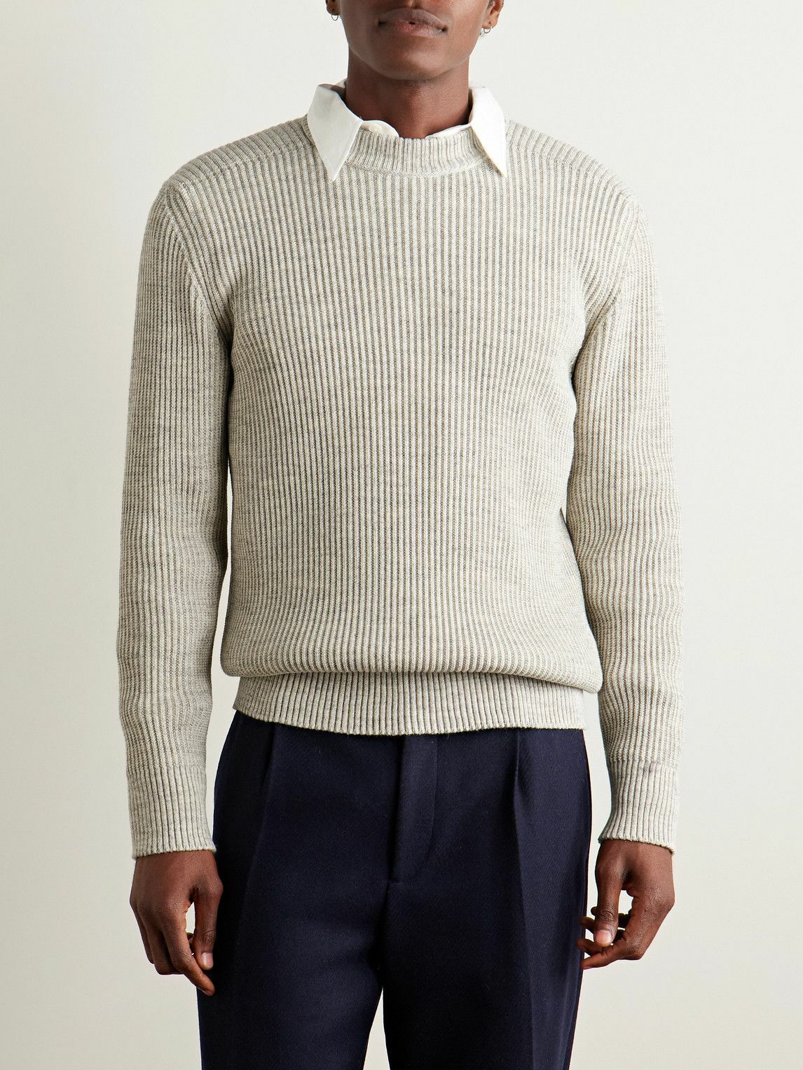 S.N.S. Herning - Fender Merino Wool Sweater - Neutrals