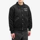 Fucking Awesome Men's Korea Bar Varsity Jacket in Black