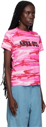 Anna Sui SSENSE Exclusive Pink T-Shirt