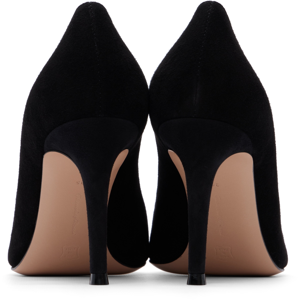 Gianvito Rossi Black Gianvito 85 Heels