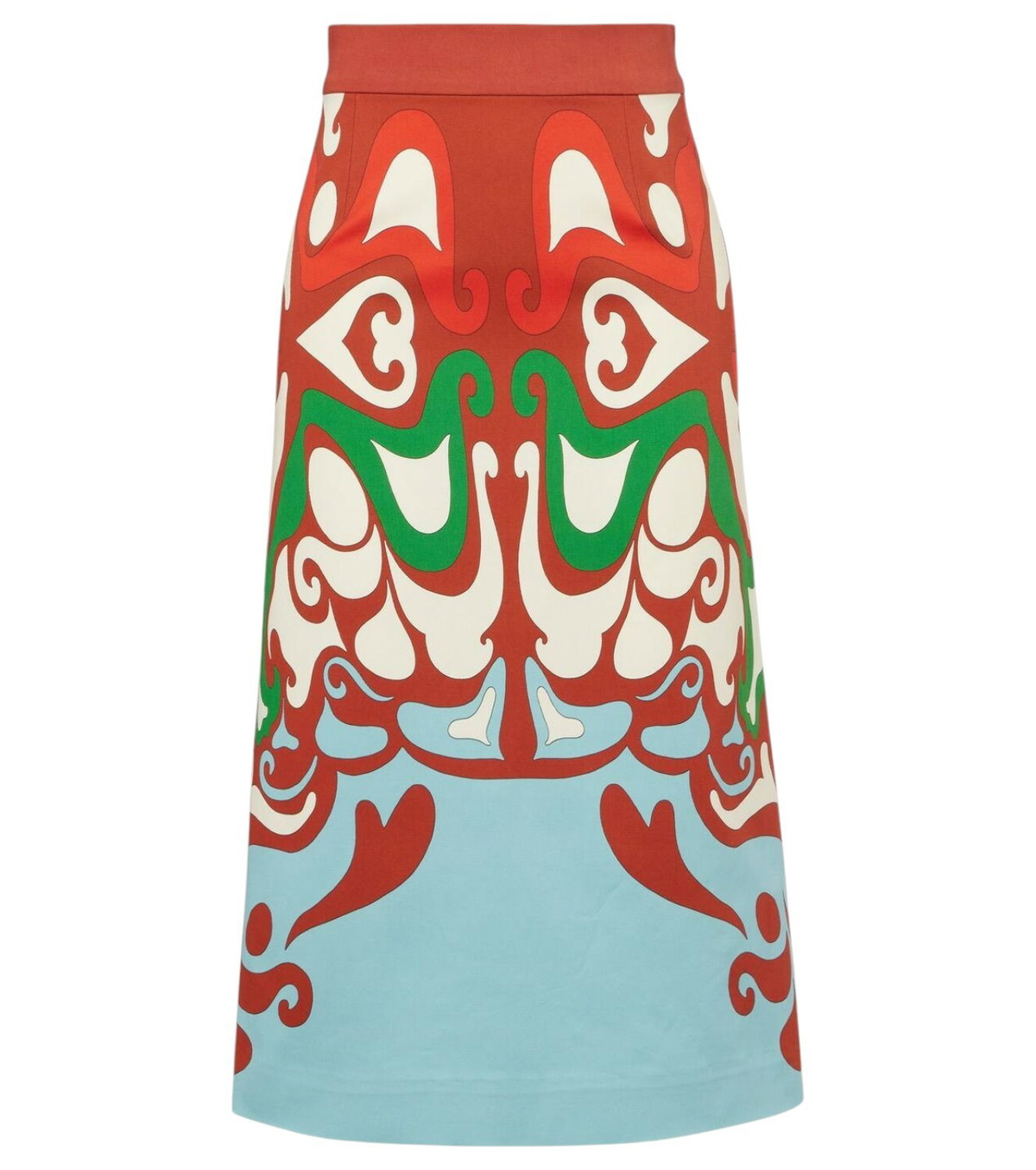 La DoubleJ Big tiered cotton and silk maxi skirt La DoubleJ